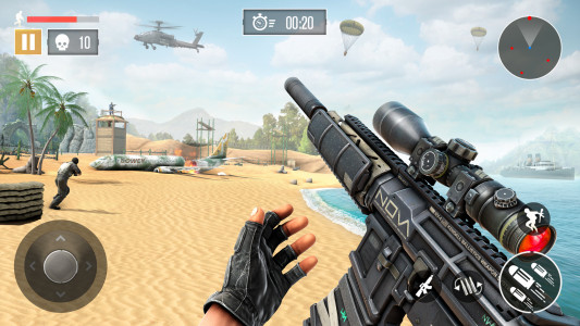 اسکرین شات برنامه FPS Commando Shooting Games 8