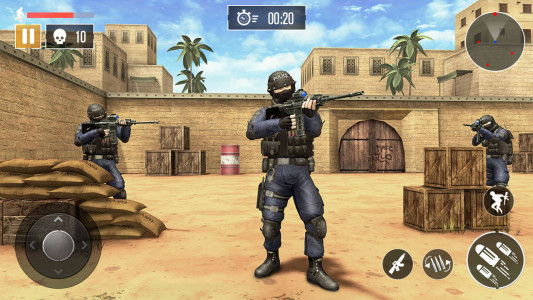 اسکرین شات برنامه FPS Commando Shooting Games 1