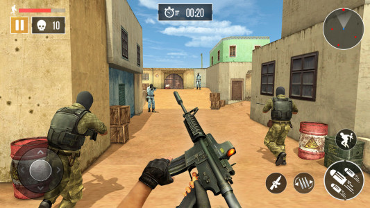 اسکرین شات برنامه FPS Commando Shooting Games 2