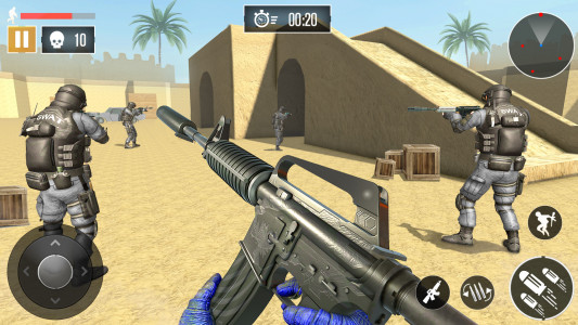اسکرین شات برنامه FPS Commando Shooting Games 7