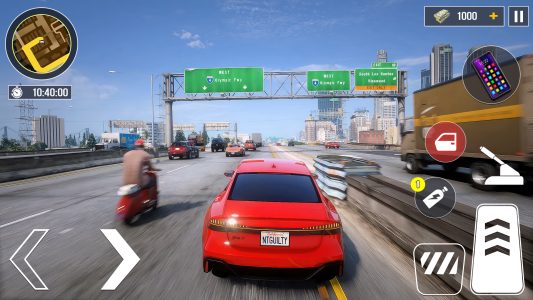 اسکرین شات 3 بازی City Car Drift and Driving Pro