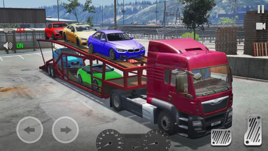 اسکرین شات بازی Truck Car Transport Trailer 3