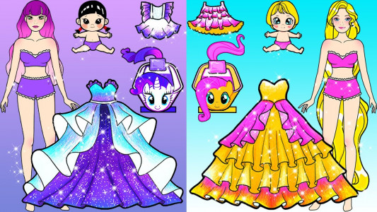 اسکرین شات بازی Chibi Dolls Dress Up Makeover 6