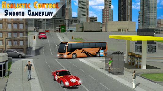 اسکرین شات بازی City Bus Simulator 3D - Addictive Bus Driving game 2