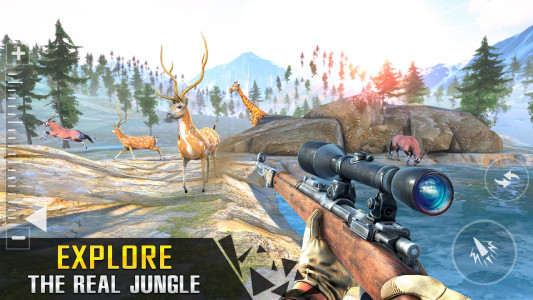 اسکرین شات 1 بازی Safari Deer Hunting: Gun Games