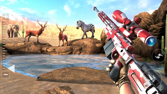 اسکرین شات بازی Safari Deer Hunting: Gun Games 2