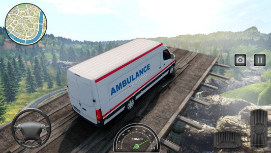 اسکرین شات 4 بازی Hospital Rescue Ambulance Game