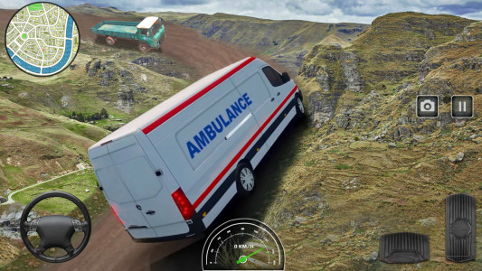 اسکرین شات 1 بازی Hospital Rescue Ambulance Game