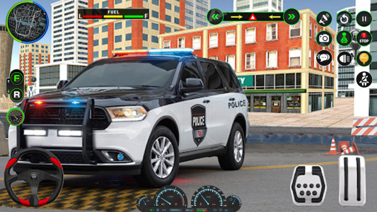 اسکرین شات بازی Police Car Parking: Car Games 4