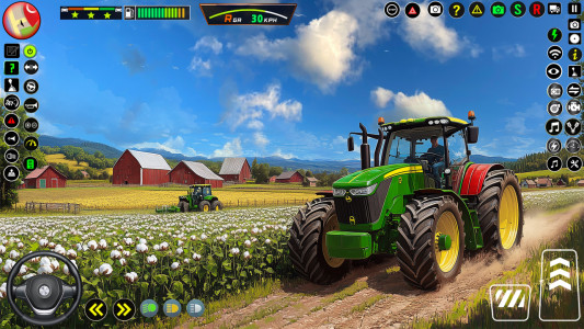 اسکرین شات 1 بازی Farmland Tractor Farming Games
