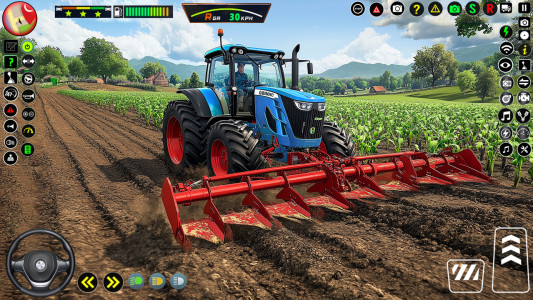 اسکرین شات 2 بازی Farmland Tractor Farming Games