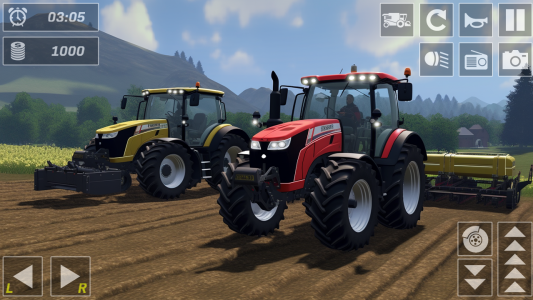 اسکرین شات بازی Farmland Tractor Farming Games 3