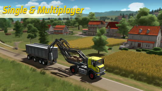 اسکرین شات بازی Farmland Tractor Farming Games 5