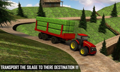 اسکرین شات بازی Silage Transporter Tractor 2