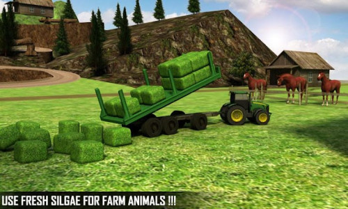 اسکرین شات بازی Silage Transporter Tractor 5