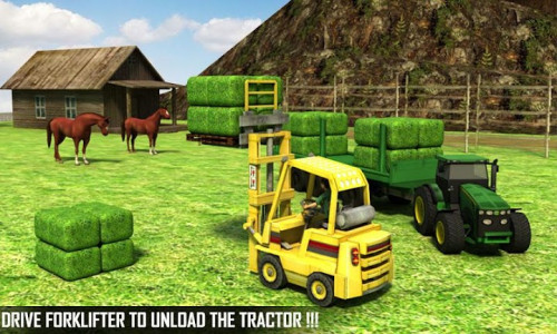 اسکرین شات بازی Silage Transporter Tractor 4