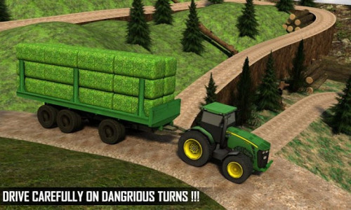 اسکرین شات بازی Silage Transporter Tractor 3