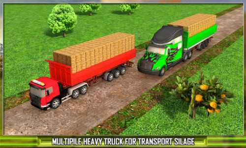 اسکرین شات بازی Farm Truck Silage Transporter 4