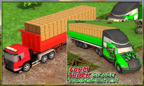اسکرین شات بازی Farm Truck Silage Transporter 5