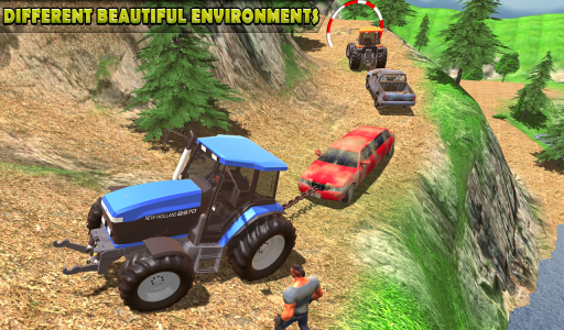 اسکرین شات بازی Heavy Tractor Pulling Games 3D 2
