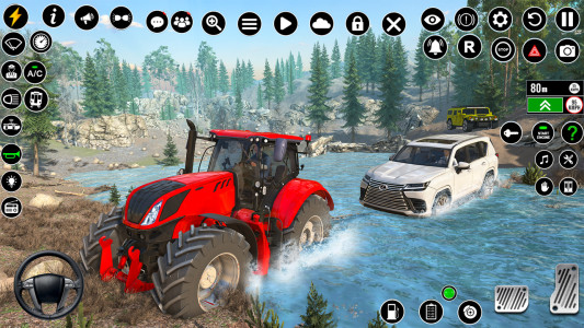 اسکرین شات 2 بازی Heavy Tractor Pulling Games 3D