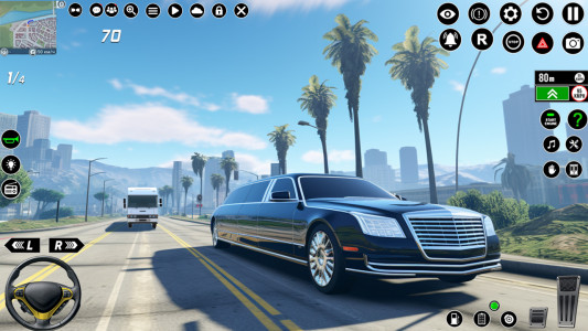 اسکرین شات بازی Limousine Taxi Driving Game 3