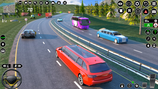 اسکرین شات 1 بازی Limousine Taxi Driving Game