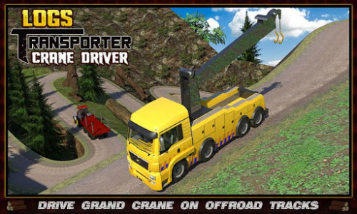 اسکرین شات بازی Log Transporter Crane Driver 1