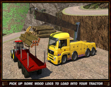اسکرین شات بازی Log Transporter Crane Driver 8