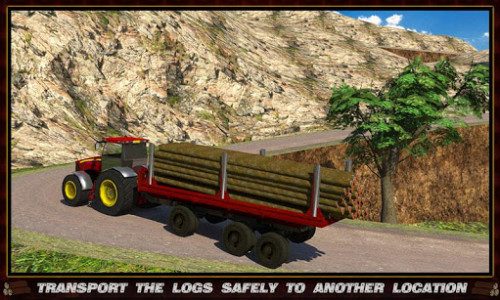 اسکرین شات بازی Log Transporter Crane Driver 4