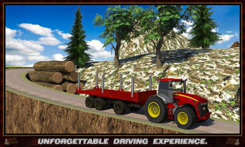اسکرین شات بازی Log Transporter Crane Driver 2