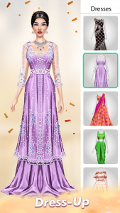 اسکرین شات بازی Makeup, Fashion Dress up Games 3