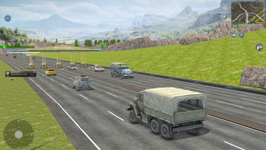 اسکرین شات بازی Army Vehicle Cargo: Truck Game 2