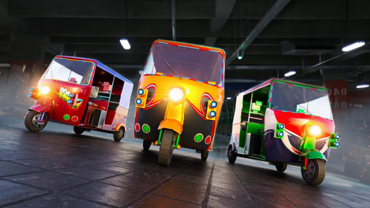 اسکرین شات بازی Tuk Tuk Rickshaw: Racing Games 6