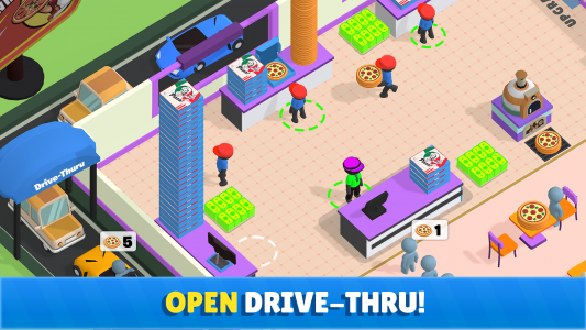 اسکرین شات 4 بازی Idle Pizza Shop - Pizza Game