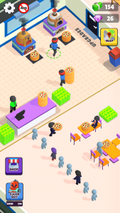اسکرین شات 2 بازی Idle Pizza Shop - Pizza Game