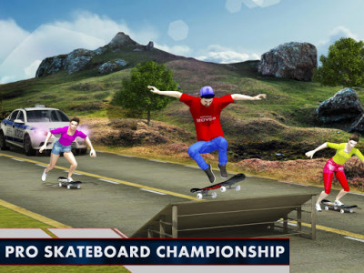 اسکرین شات بازی Street Skateboard Girl:Pro Skateboarding Challenge 5