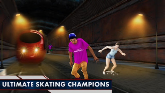 اسکرین شات بازی Street Skateboard Girl:Pro Skateboarding Challenge 3