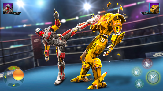 اسکرین شات برنامه Robot Fighting Game 3D 1