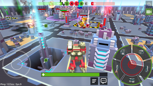 اسکرین شات بازی Pixel Robots Battleground 2