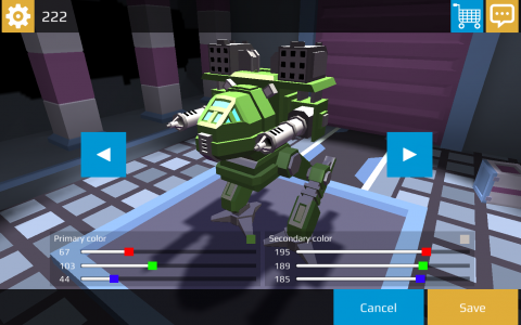 اسکرین شات بازی Pixel Robots Battleground 3