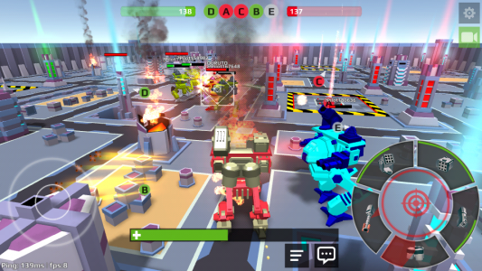 اسکرین شات بازی Pixel Robots Battleground 4