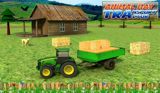 اسکرین شات بازی Animal & Hay Transport Tractor 7