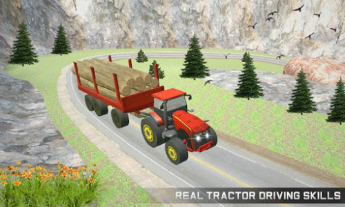 اسکرین شات بازی Heavy Duty Tractor Cargo Transport 3D 1