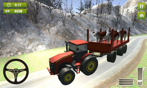 اسکرین شات بازی Heavy Duty Tractor Cargo Transport 3D 6