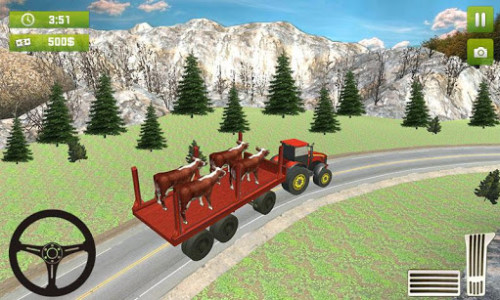اسکرین شات بازی Heavy Duty Tractor Cargo Transport 3D 5