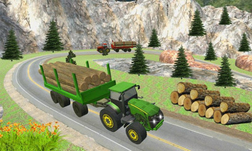 اسکرین شات بازی Heavy Duty Tractor Cargo Transport 3D 4