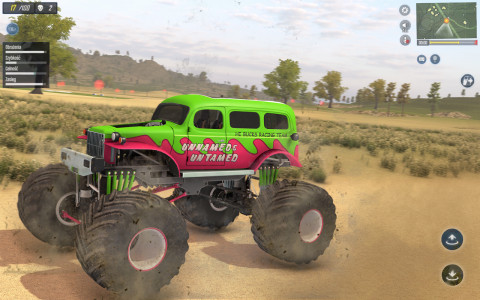 اسکرین شات بازی Monster Truck Stunt Truck Game 2