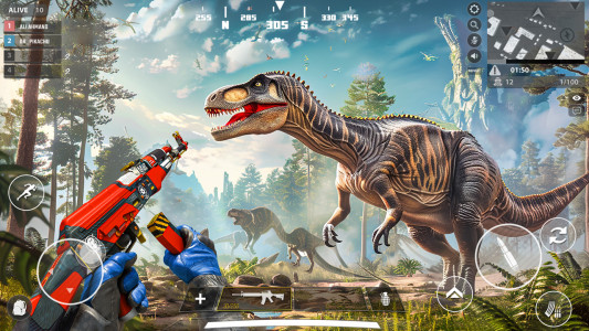 اسکرین شات 3 بازی Dino Hunting: Dinosaur Game 3D