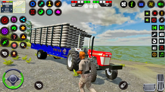 اسکرین شات بازی US Farming Tractor Games 3d 4